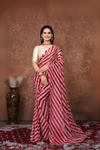 R&B Leheriya Pre-draped Saree featuring traditional yet modern design elements - Drape In A Minute Sarees