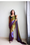 Olive Twilight Pre-draped Saree with luxurious fabric and a timeless design - Drape In A Minute Sarees