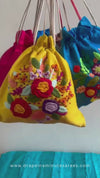 Gulabo - Silk Potli Bag ideal for weddings and festive occasions - Drape In A Minute Sarees